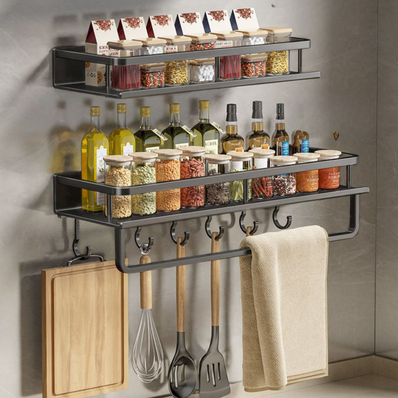 Organizador Multifuncional – Suporte de Temperos, Utensílios e Toalhas para Mais Praticidade