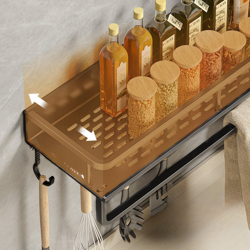 Organizador Multifuncional – Suporte de Temperos, Utensílios e Toalhas para Mais Praticidade