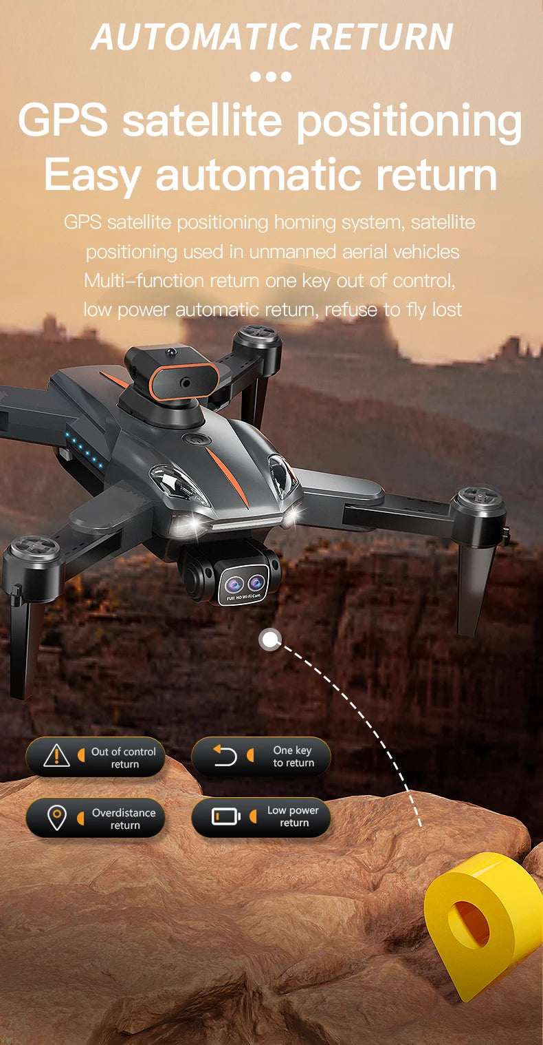 Drone Lenovo P11 Pro Max  5G GPS 8K Professional HD Fotografia Aérea Dual Camera Obstacle Avoidanc Brushless Quadrotor 10000M