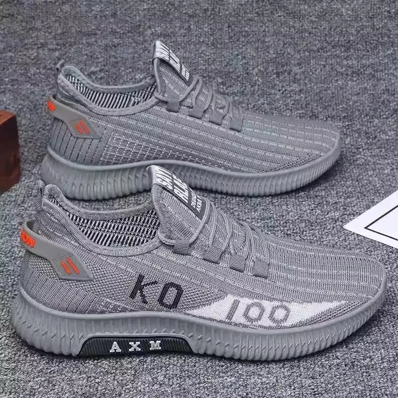Sapatos antigos de pano para primavera e outono, solado macio, com malha respirável, antiderrapantes e resistentes ao desgaste. Calçado casual de cano baixo, ideal para trabalho.