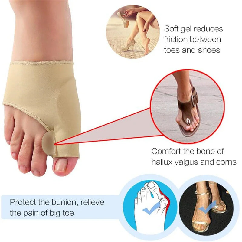 Corretor de Joanete Hallux Valgus, Endireitador de Dedos.