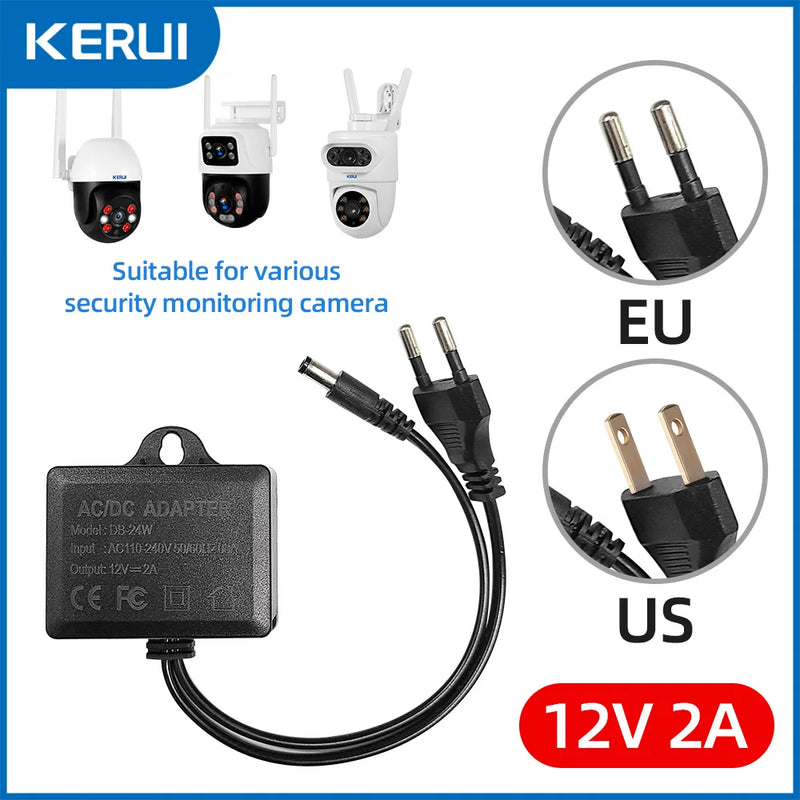 🔌 Fonte de Alimentação 12V 2A à Prova d'Água  Segurança para Câmeras CCTV 🔌
✅ Ideal para uso externo – Resistente às intempéries!
⚡ Compatível com câmeras de segurança – Estabilidade garantida!
🔹 P