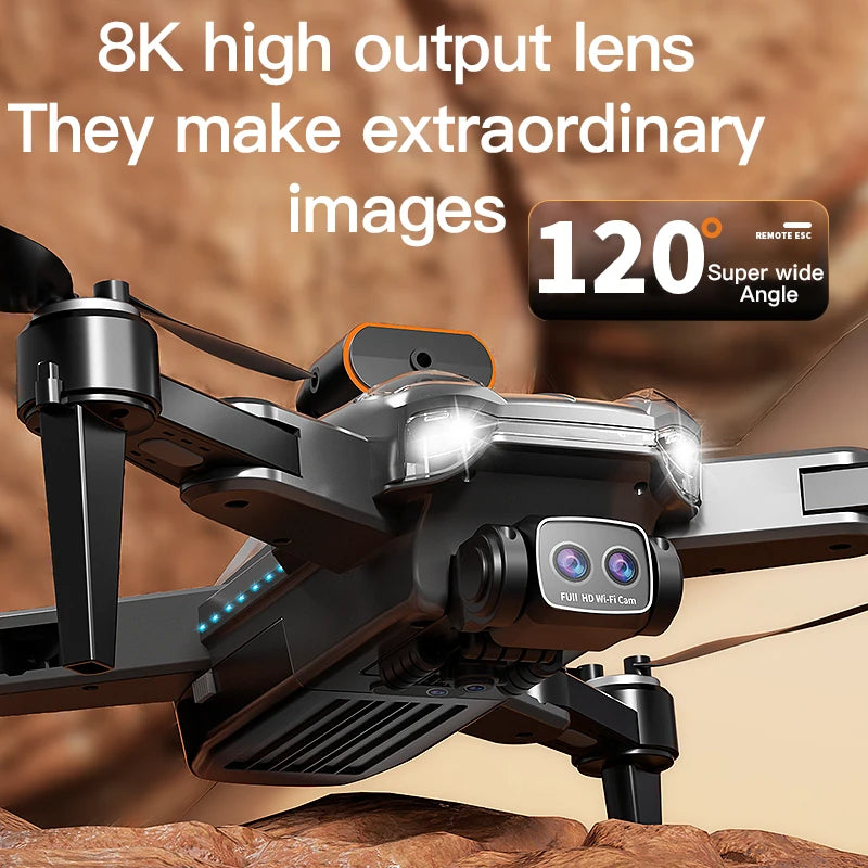 Drone Lenovo P11 Pro Max  5G GPS 8K Professional HD Fotografia Aérea Dual Camera Obstacle Avoidanc Brushless Quadrotor 10000M