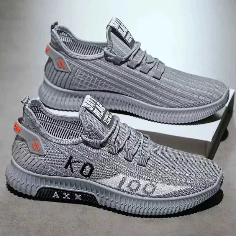Sapatos antigos de pano para primavera e outono, solado macio, com malha respirável, antiderrapantes e resistentes ao desgaste. Calçado casual de cano baixo, ideal para trabalho.