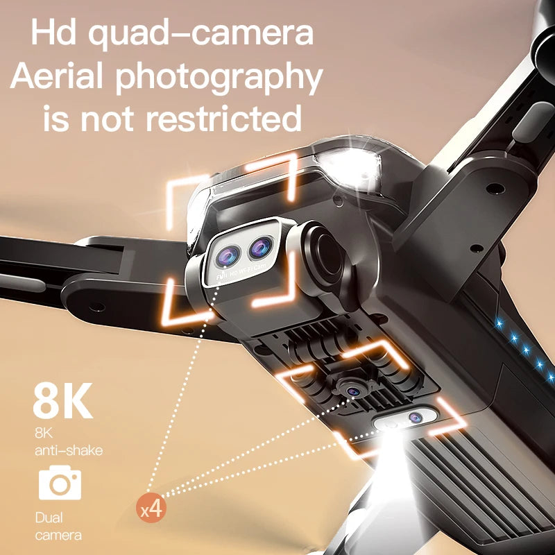 Drone Lenovo P11 Pro Max  5G GPS 8K Professional HD Fotografia Aérea Dual Camera Obstacle Avoidanc Brushless Quadrotor 10000M