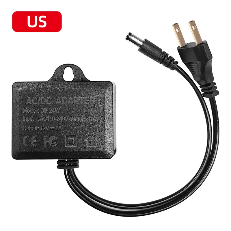 🔌 Fonte de Alimentação 12V 2A à Prova d'Água  Segurança para Câmeras CCTV 🔌
✅ Ideal para uso externo – Resistente às intempéries!
⚡ Compatível com câmeras de segurança – Estabilidade garantida!
🔹 P